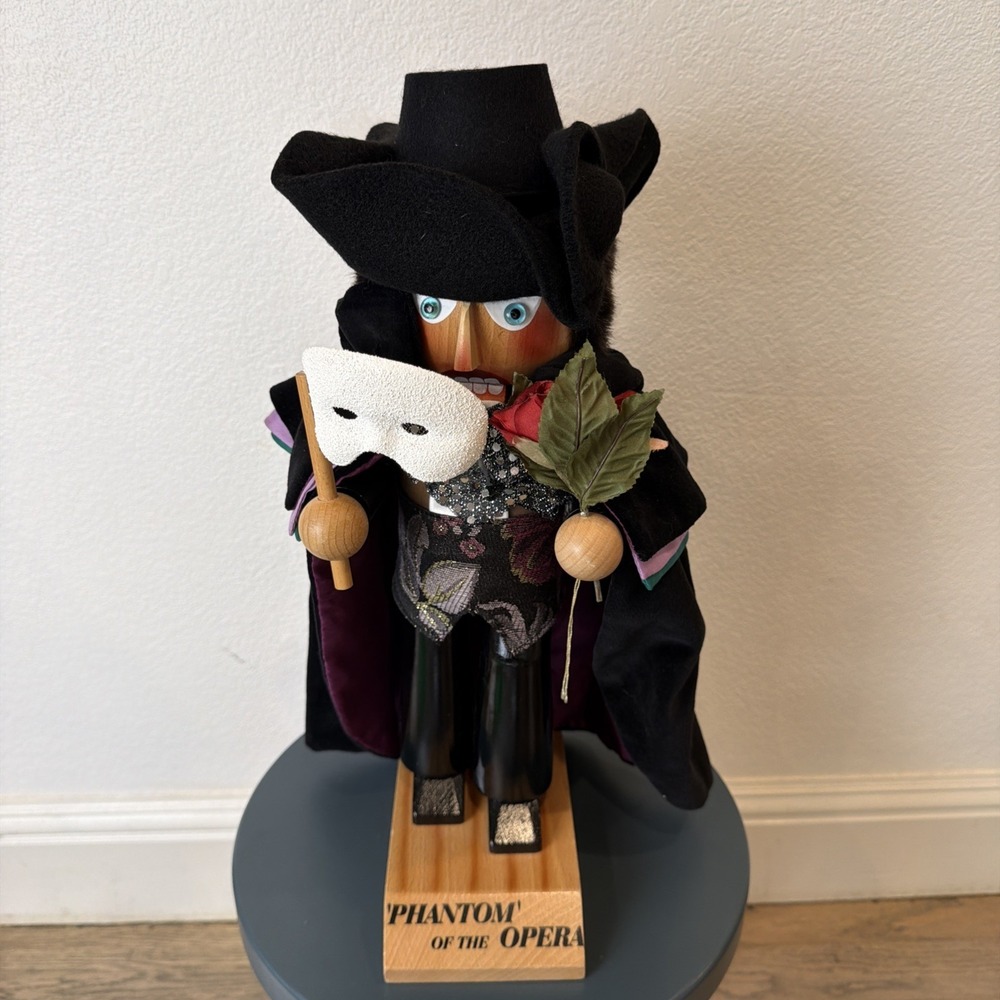 Steinbach Nutcracker Phantom of the Opera 17" S902 Handmade Germany w/Box Signed